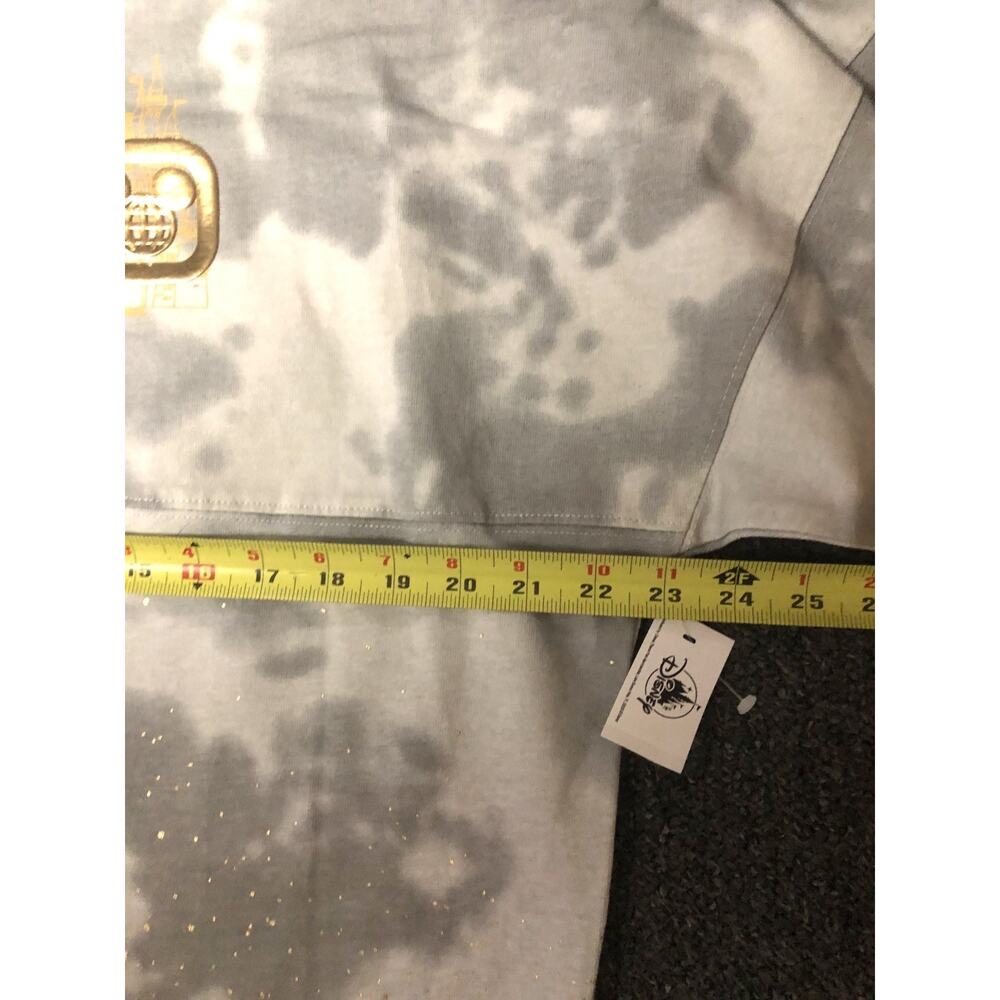 New Disney Parks Sweatshirt S Tie Dye Spirit Jersey Gold Cinderella Castle 2026 - Picture 10 of 11